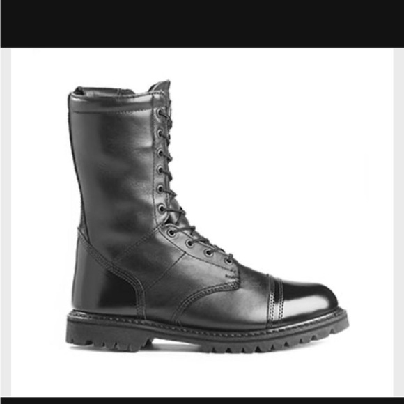 Boots Rocky 10" Paratrooper Side Zipper Waterproof Boot. NEW - Picture 2 of 6